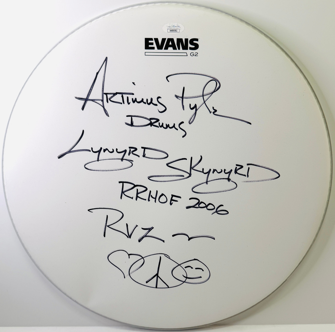 ARTIMUS PYLE – Signed 16" Remo Drumhead