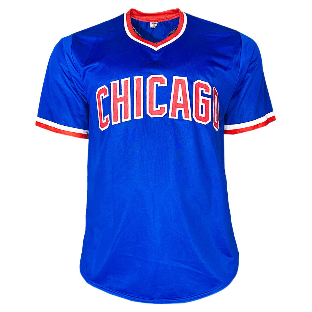 Rick Sutcliffe Signed Chicago Blue Baseball Jersey (Beckett)