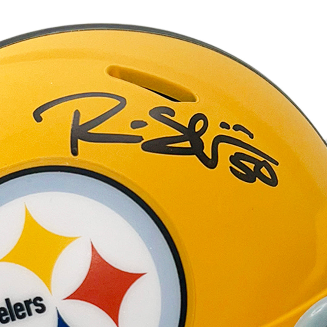 Ryan Shazier Signed Pittsburgh Steelers Alt 2025 Speed Mini Football Helmet (JSA)