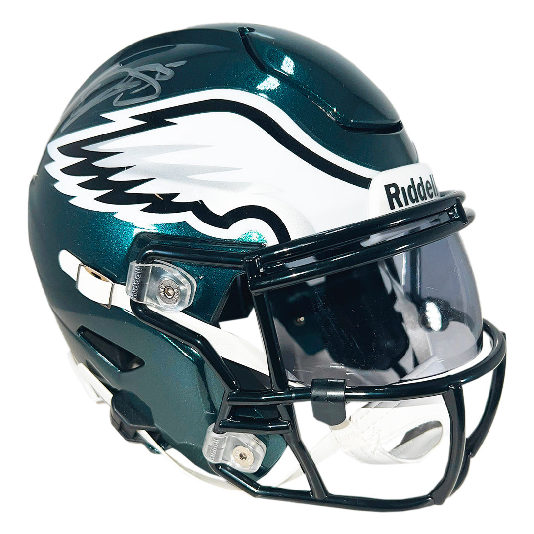 Donovan McNabb Signed Philadelphia Eagles Midi SpeedFlex Mini Football Helmet (Beckett)