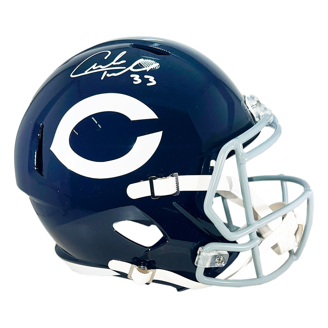 Charles Tillman Signed Chicago Bears 60's Classic Speed Full-Size Replica Football Helmet (JSA)