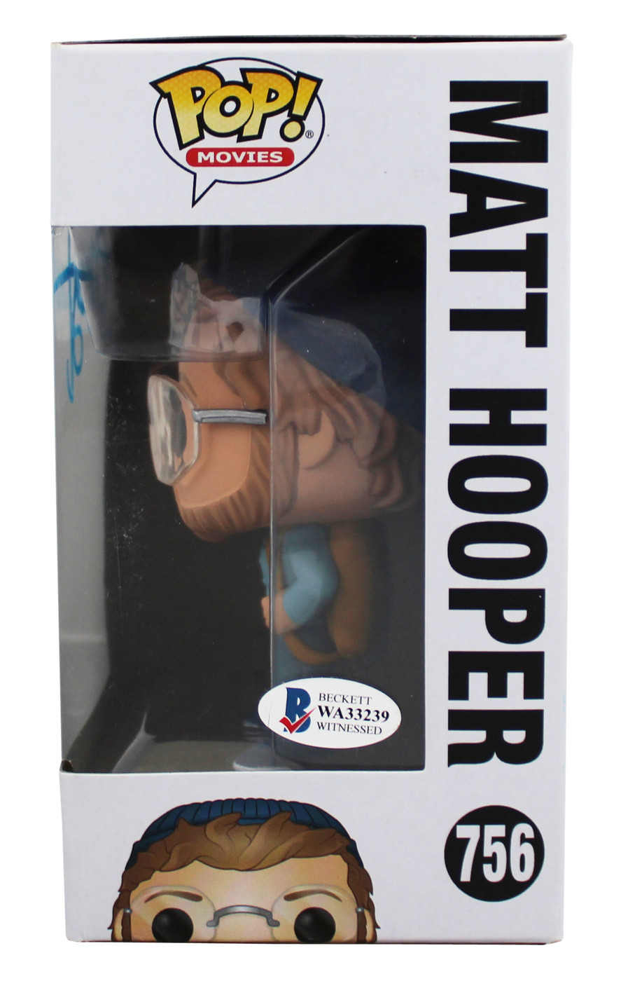 Richard Dreyfuss Jaws Signed Matt Hooper #756 Funko Pop Figure BAS Wit #WA333239