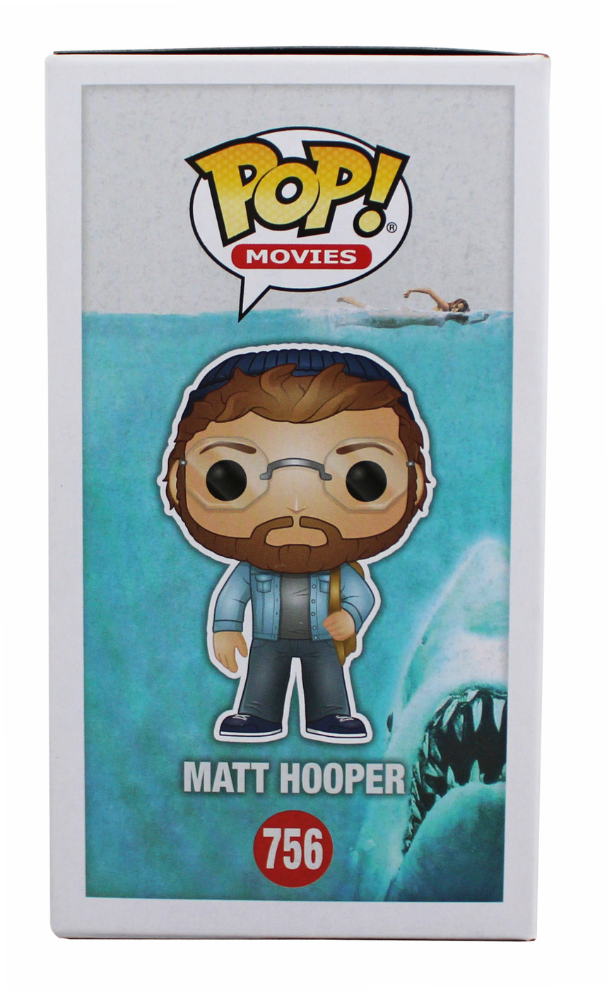 Richard Dreyfuss Jaws Signed Matt Hooper #756 Funko Pop Figure BAS Wit #WA333239
