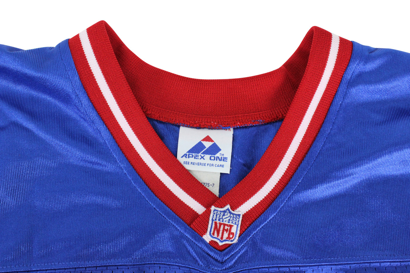 Giants Y.A. Tittle "HOF 1971" Signed Blue Apex Proline Jersey BAS #H92210