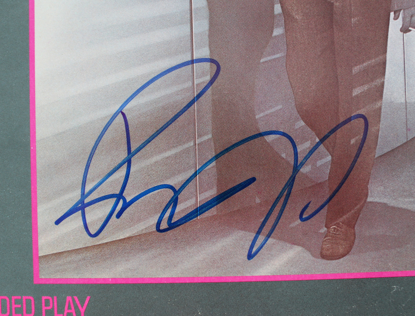 Richard Gere Signed American Gigolo Laserdisc Cover w/o Disk BAS #AA49892