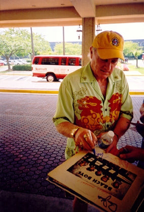 Beach Boys Mike Love Al Jardine Signed Poster ACOA