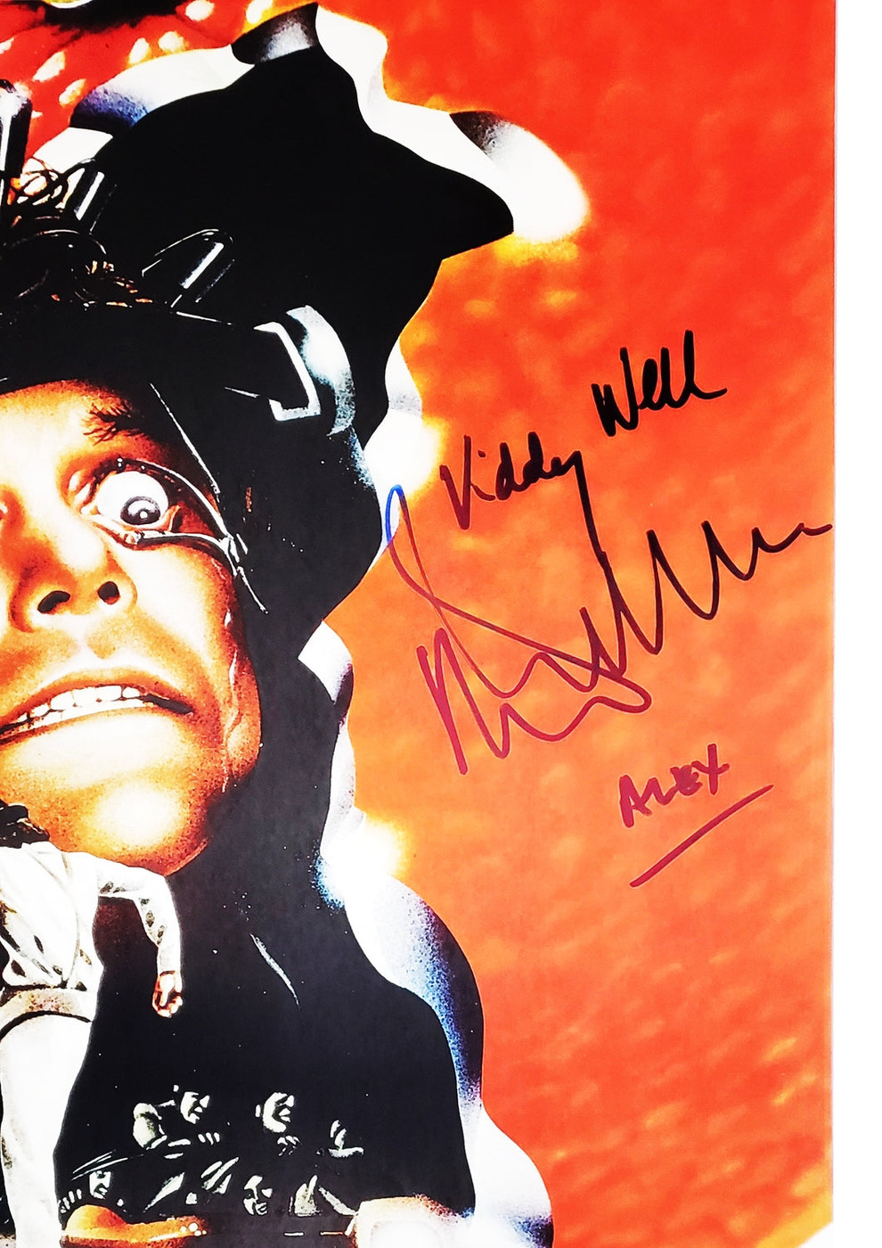 Clockwork Orange Malcolm McDowell Signed Autographed 24x36 Photo