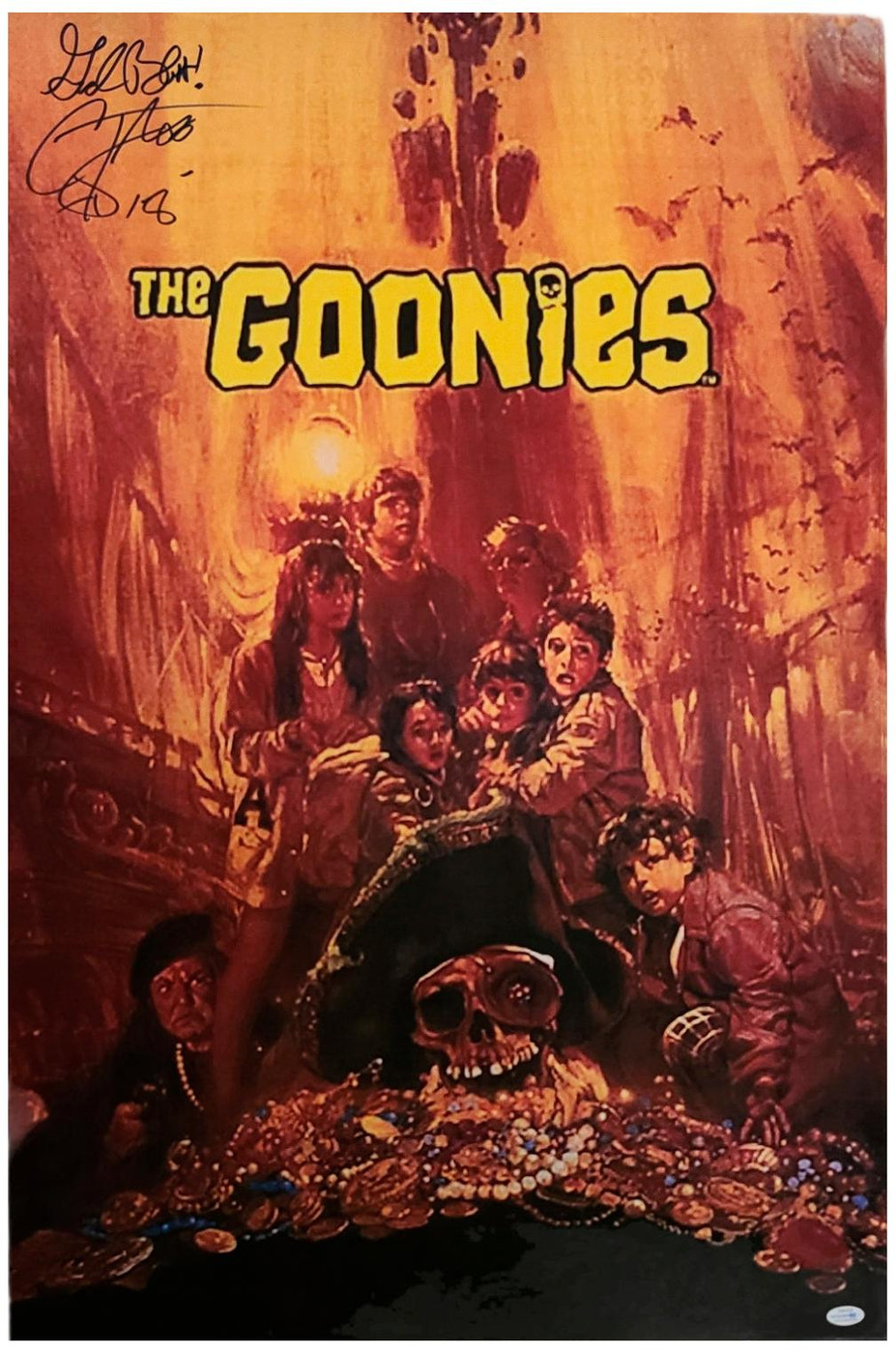 Corey Feldman The Goonies Signed 24x36 Poster ACOA Exact Proof ACOA Version 7