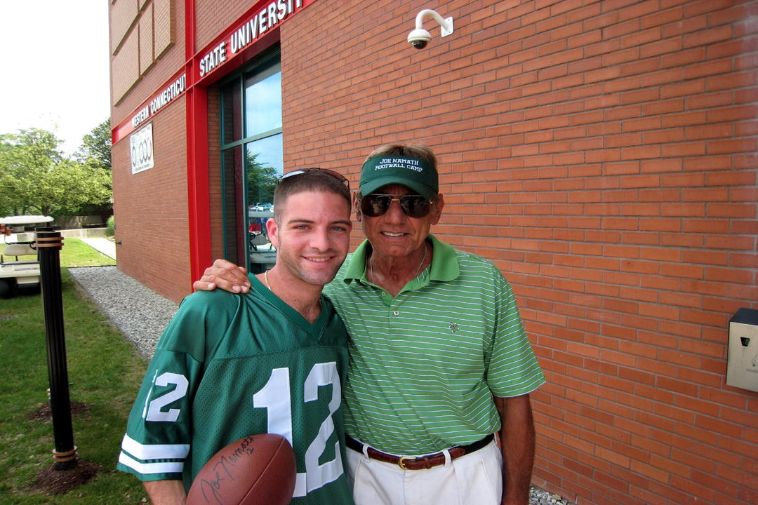 Joe Namath Signed Autographed Jets 18x24 Litho Poster Photo PSA