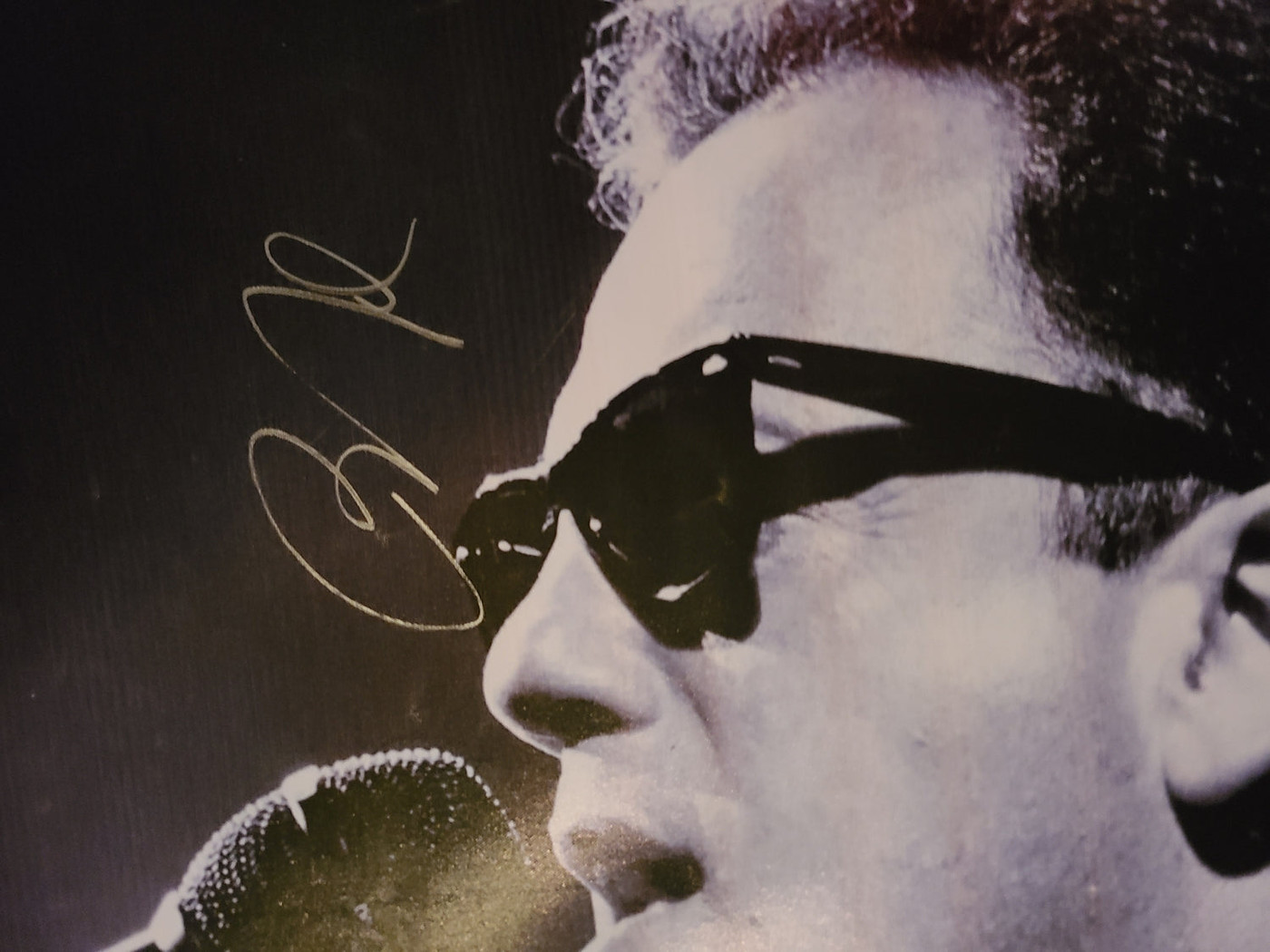 Billy Joel Live Concert Piano Man Autographed Framed 24x36 Canvas Photo Poster ACOA