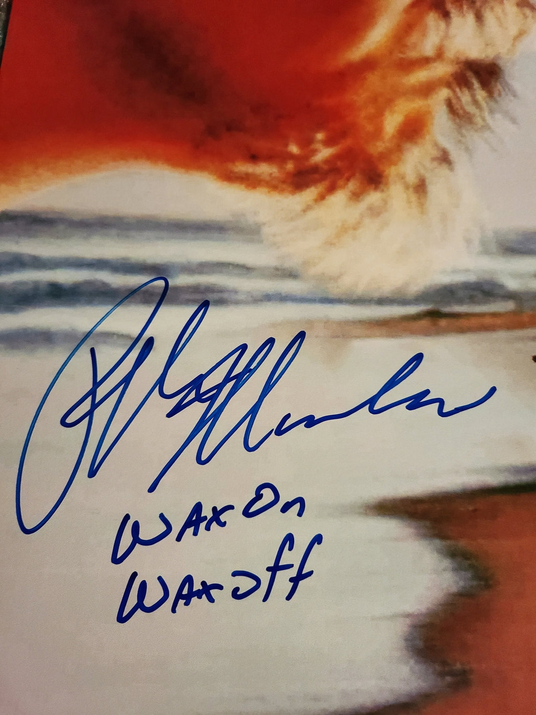 Ralph Macchio Autographed 24x36 "Wax On" The Karate Kid Framed Poster Exact Proof