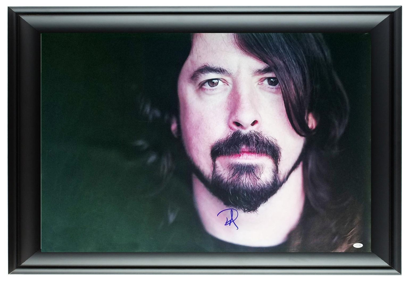Nirvana Foo Fighters Dave Grohl Autographed Framed 24x36 Canvas Poster Exact Pro