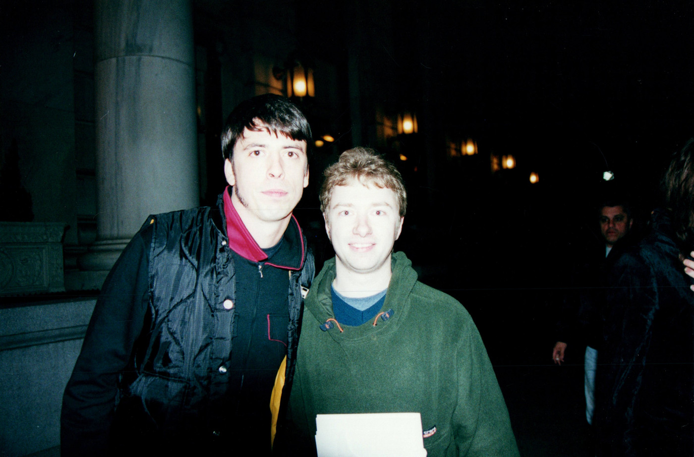 Nirvana Foo Fighters Dave Grohl Autographed Framed 24x36 Canvas Poster Exact Pro