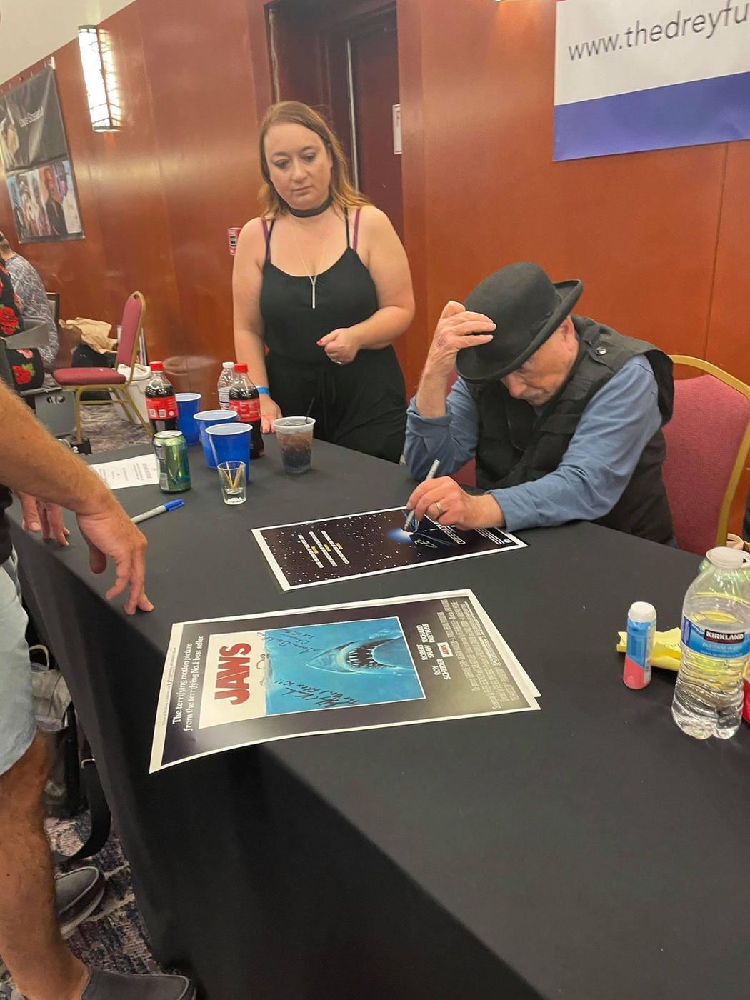 Jaws Cast x10 Signed Autographed 12x18 Poster ACOA Exact Video Proof ACOA