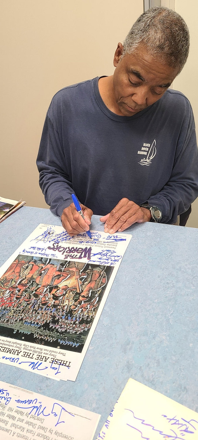The Warriors Cast Signed 12x18 Poster Photo Exact Proof ACOA