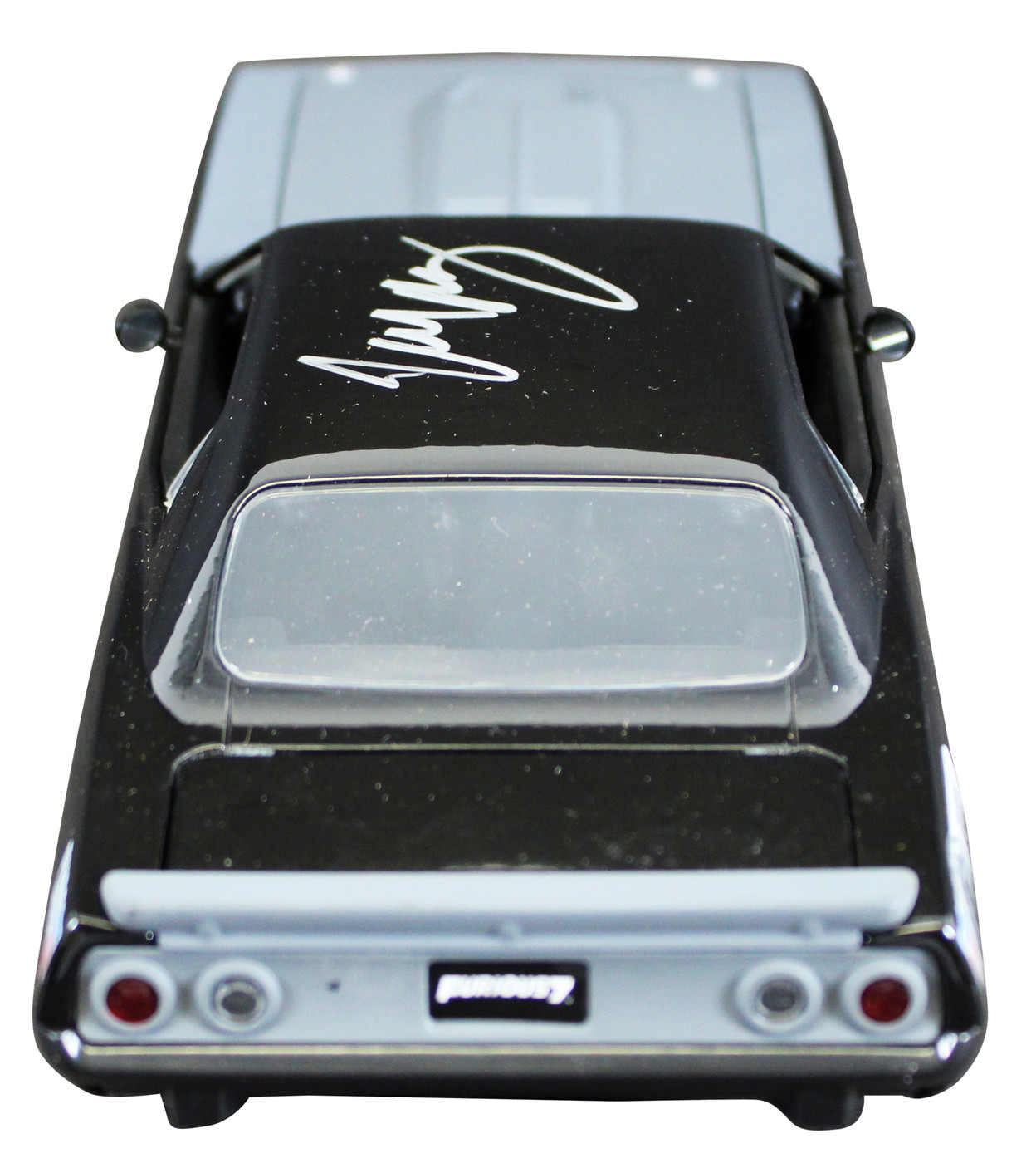 Michelle Rodriguez Fast And Furious Signed Barracuda 1:24 Die Cast Metal Car BAS