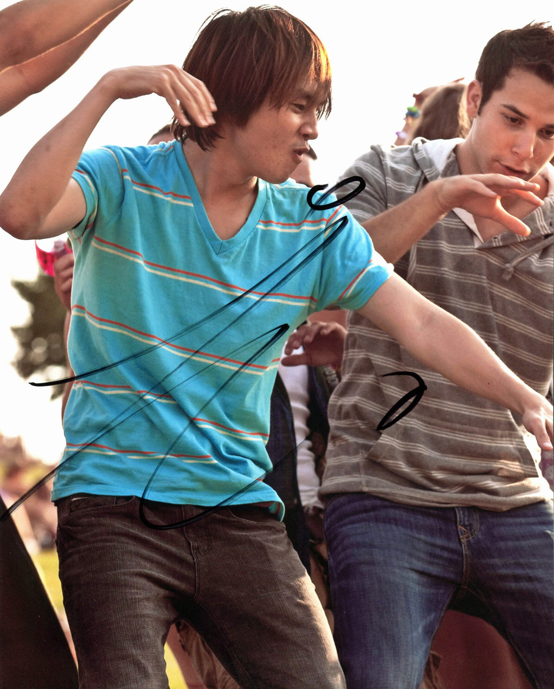 Justin Chon 21 & Over Authentic Signed 8x10 Photo Autographed BAS #D07640