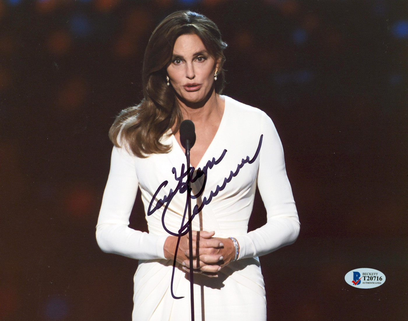 Caitlyn Jenner I Am Cait Authentic Signed 8x10 Photo Autographed BAS #T20716