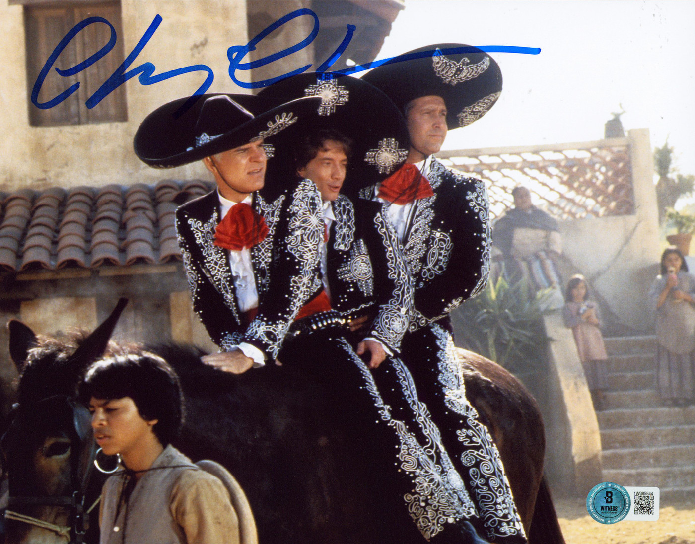 Chevy Chase Three Amigos! Authentic Signed 8x10 Photo Autographed BAS #1W385544