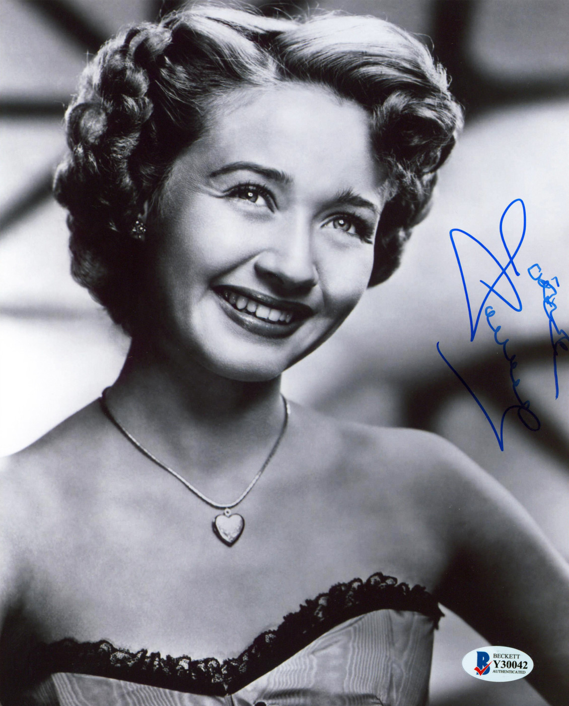 Jane Powell A Date with Judy Authentic Signed 8x10 Photo Autographed BAS #Y30042