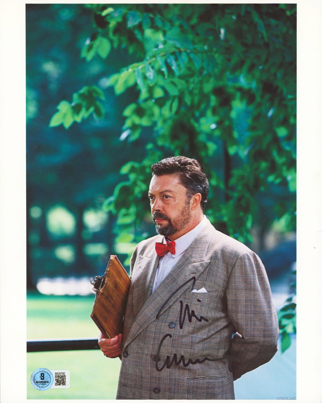 Tim Curry Kinsey Authentic Signed 8.5x11 Vertical Photo BAS #BS20782