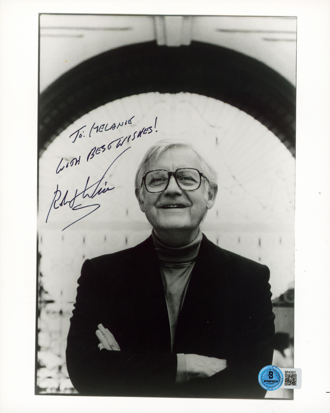 Robert Wise West Side Story ".. With Best Wishes" Signed 8x10 Photo BAS #BR43921