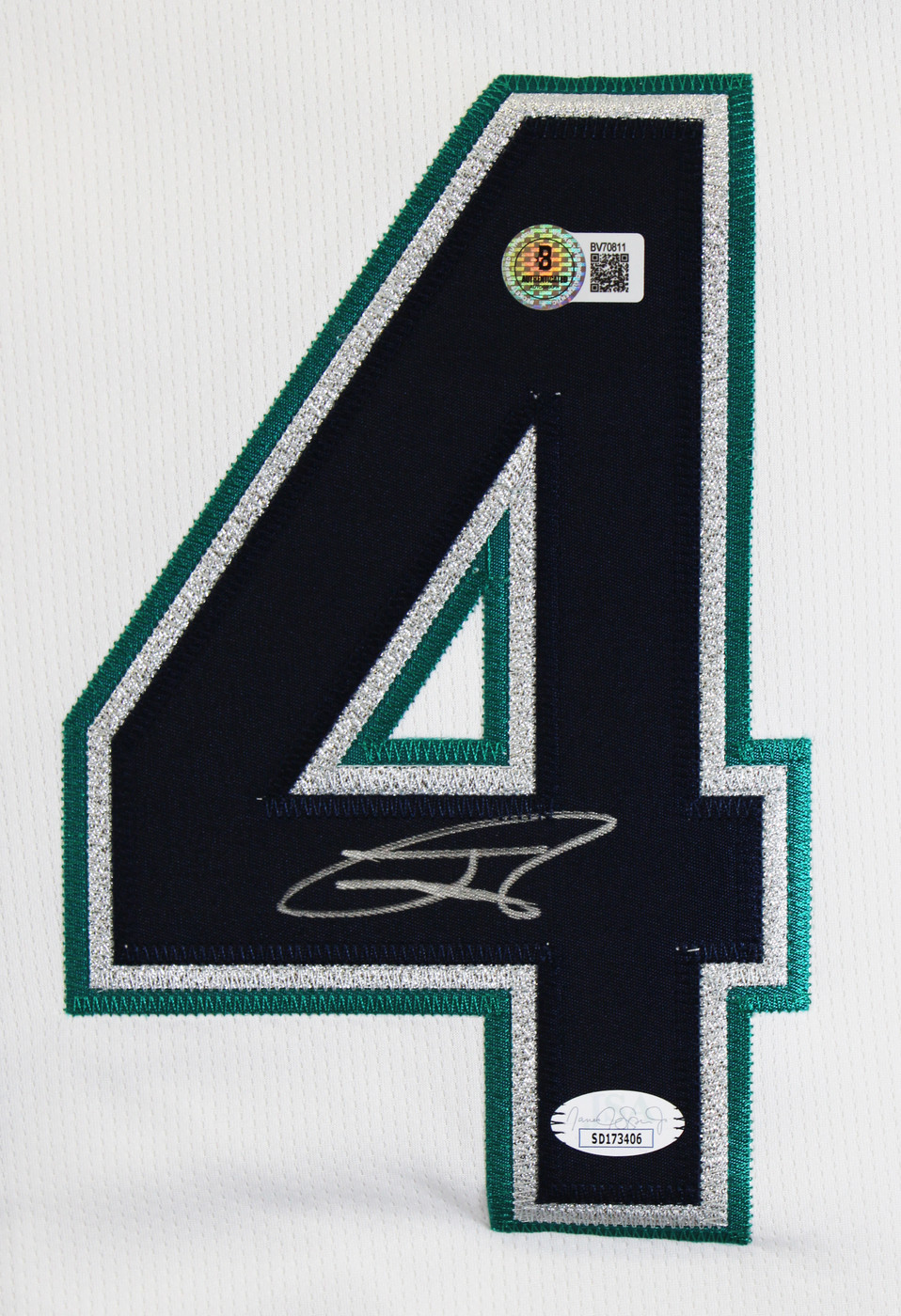 Mariners Julio Rodriguez Authentic Signed White Nike Jersey
