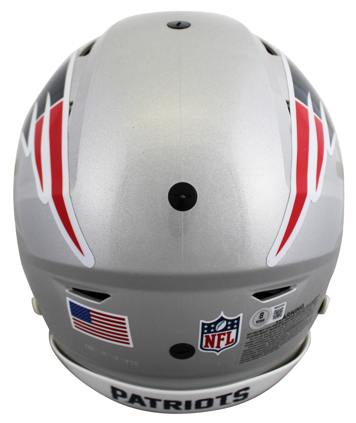 Patriots Randy Moss "Straight Cash Homie" Signed Speed Flex F/S Helmet BAS Wit 2