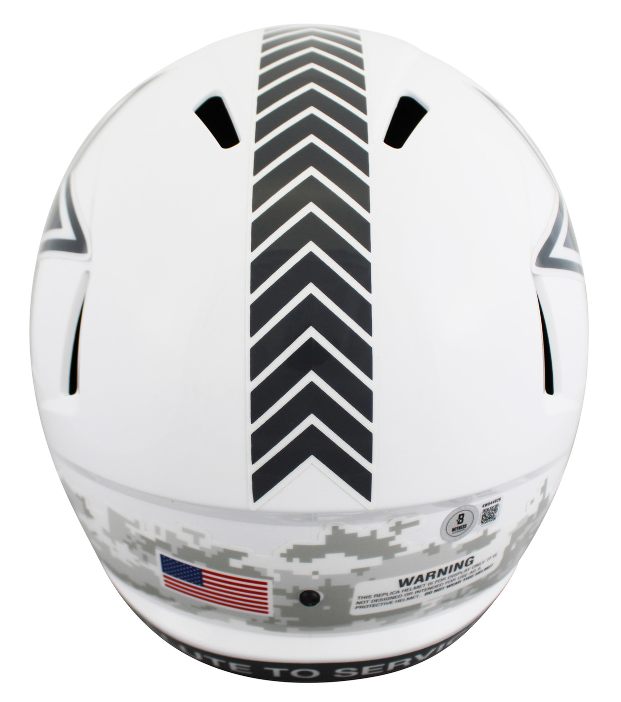 Cowboys Michael Irvin Signed STS III Full Size Speed Rep Helmet BAS W #4W644929