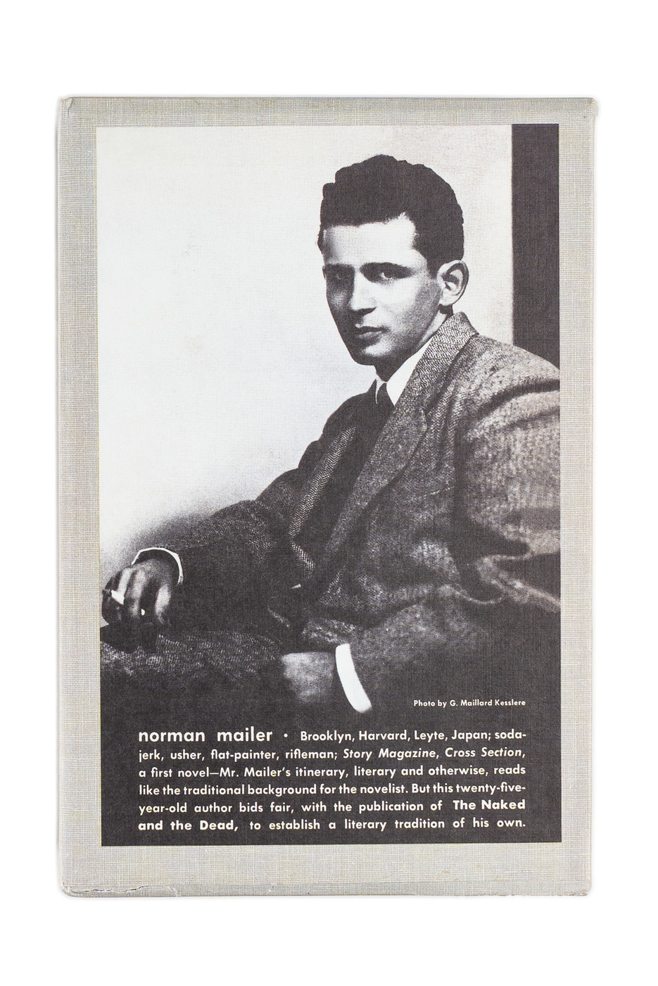 Norman Mailer's The Naked and the Dead Unsigned First Edition Library Printing