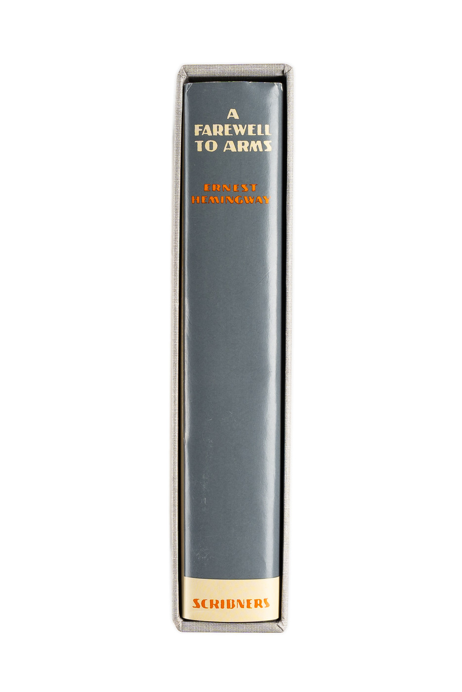Ernest Hemingway's A Farewell to Arms Unsigned First Edition Library Printing