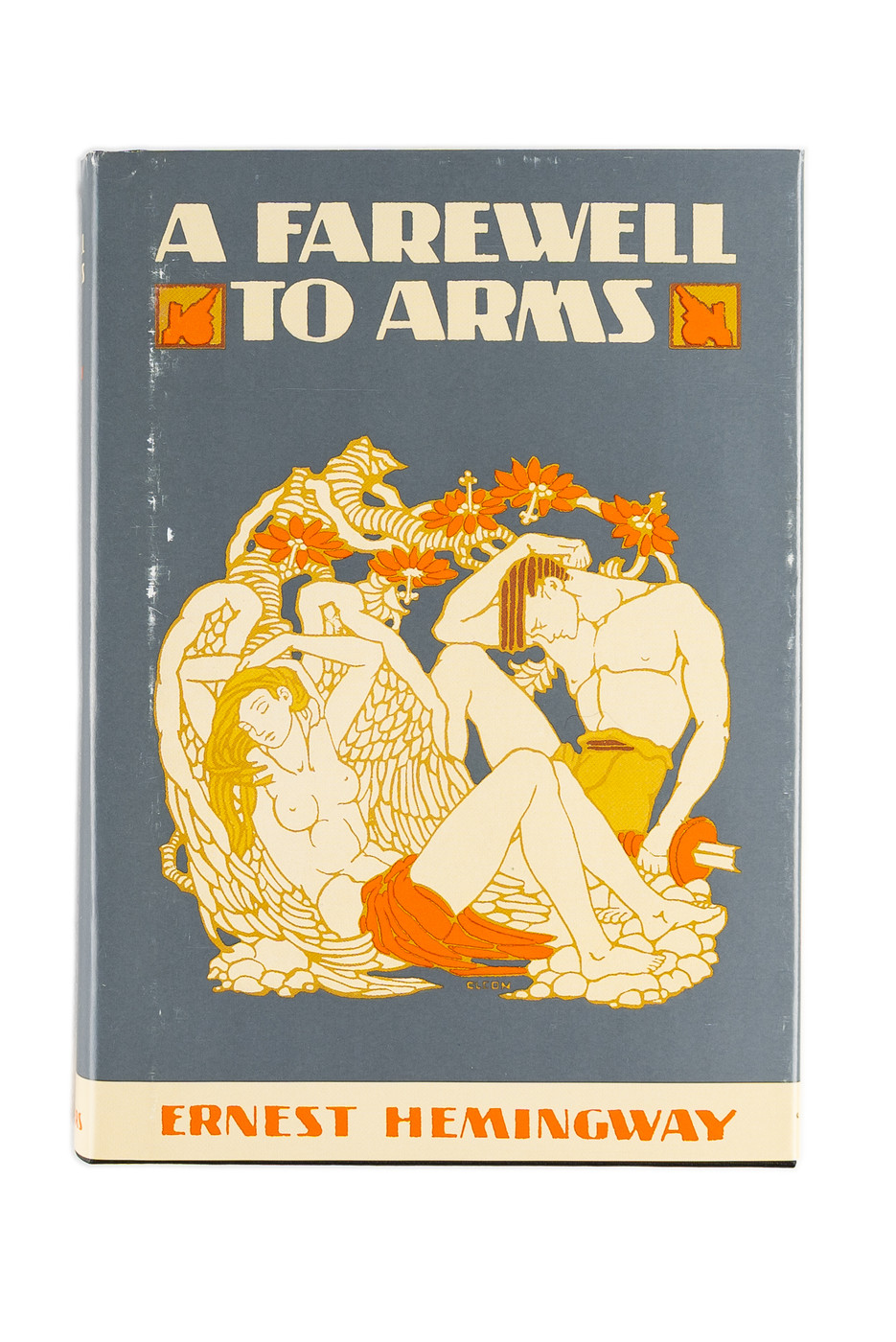 Ernest Hemingway's A Farewell to Arms Unsigned First Edition Library Printing