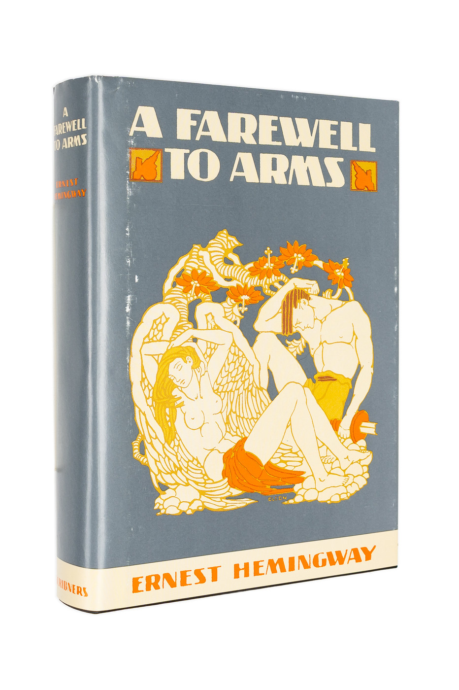 Ernest Hemingway's A Farewell to Arms Unsigned First Edition Library Printing