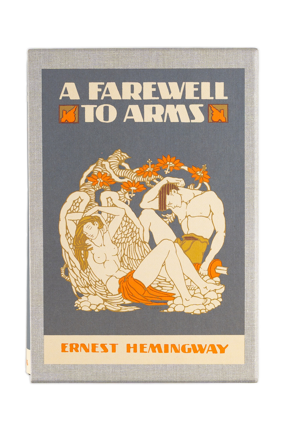 Ernest Hemingway's A Farewell to Arms Unsigned First Edition Library Printing