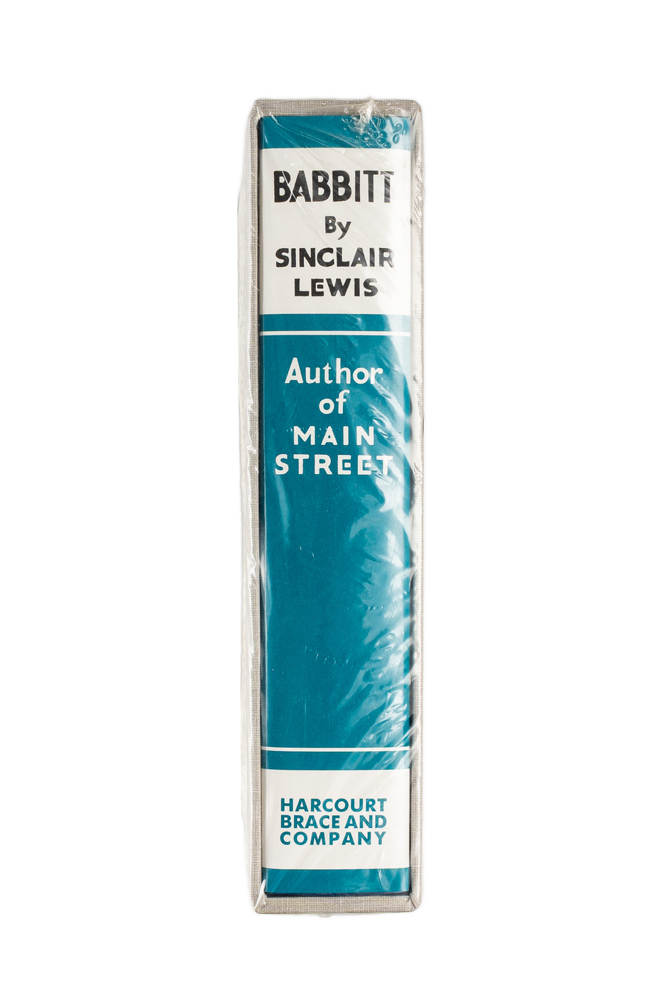 Sinclair Lewis's Babbitt Unsigned First Edition Library Printing
