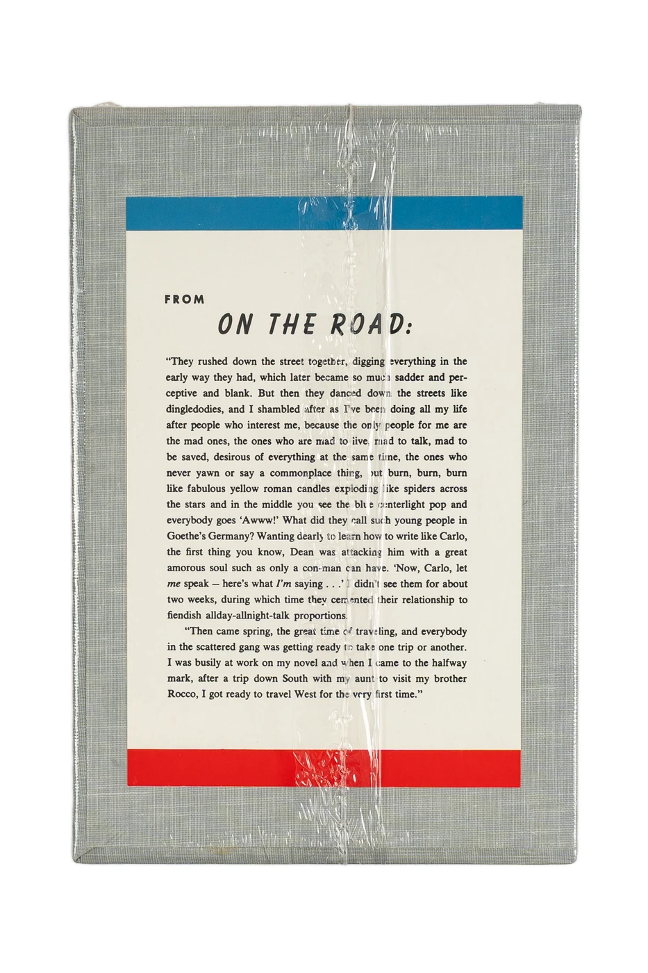 Jack Kerouac's On the Road Unsigned First Edition Library Printing