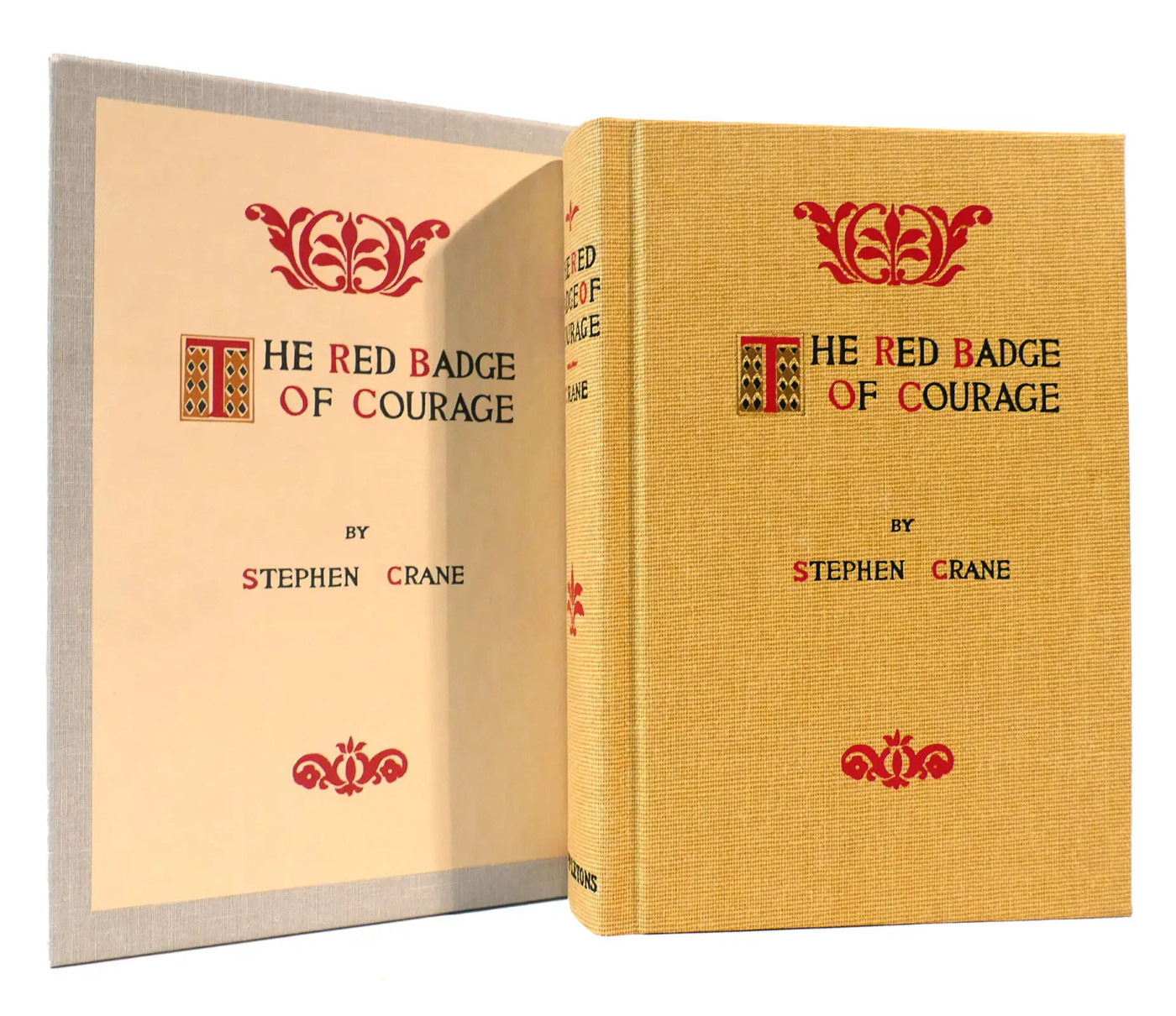 The Red Badge of Courage First Edition Library Printing