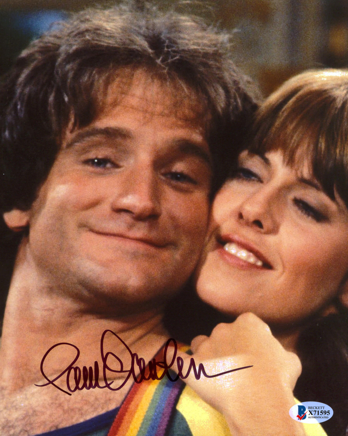 Pam Dawber Mork & Mindy Authentic Signed 8x10 Photo Autographed BAS #X71595