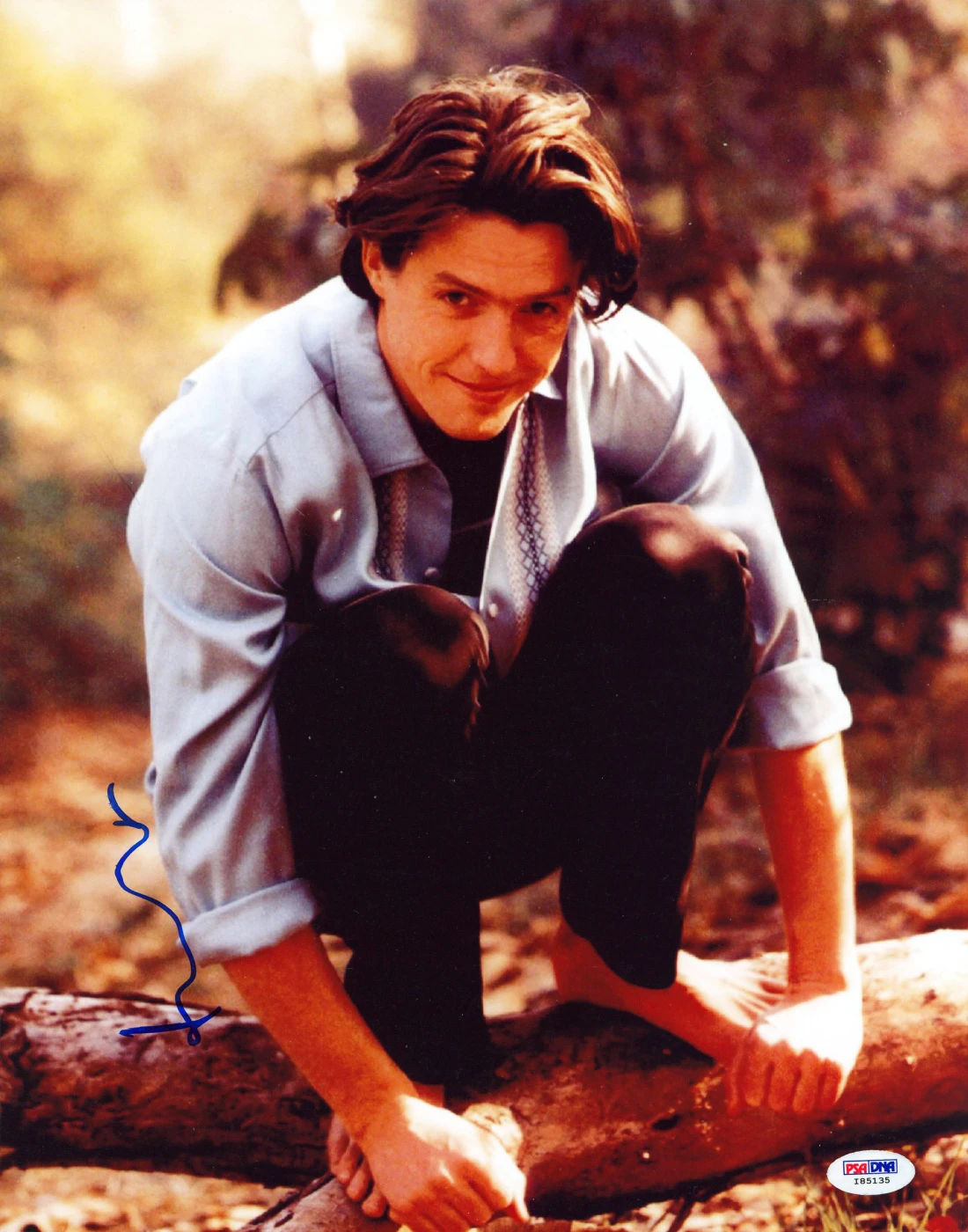 Hugh Grant Authentic Signed 11x14 Vertical Photo PSA/DNA #I85135