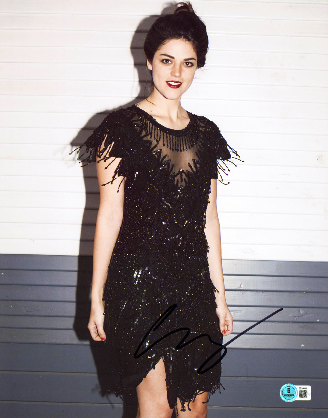 Callie Hernandez Blair Witch Authentic Signed 11x14 Vertical Photo BAS #BS20609
