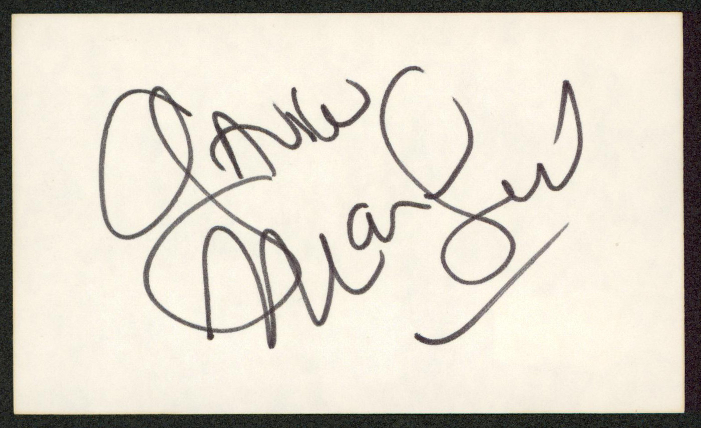 Gavin McLeod The Love Boat Authentic Signed 3x5 Index Card Autographed BAS