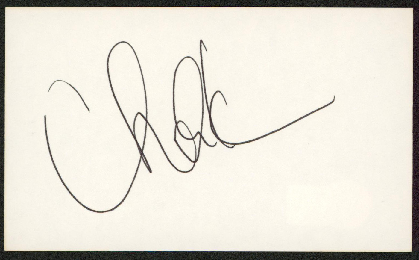 Chaka Khan The Blues Brothers Authentic Signed 3x5 Index Card Autographed BAS