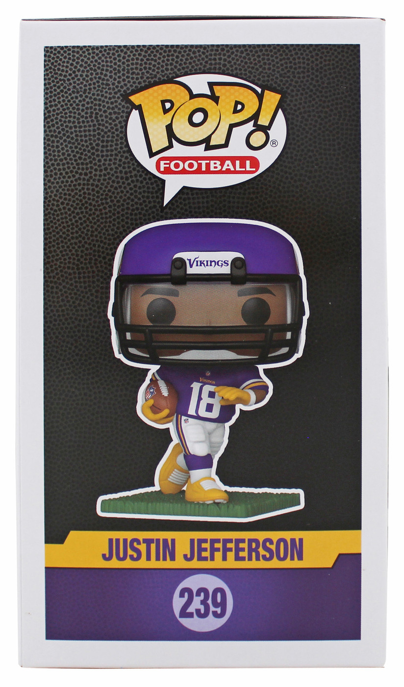Vikings Justin Jefferson Authentic Signed #239 Funko Pop Vinyl