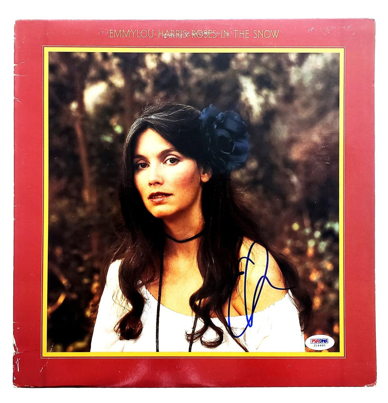 Emmylou Harris Signed Autographed Record Album LP PSA