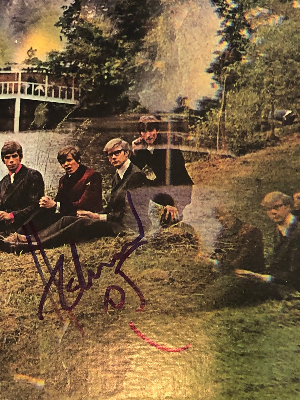 Herman Hermits Peter Noone Signed Vinyl Album Lp