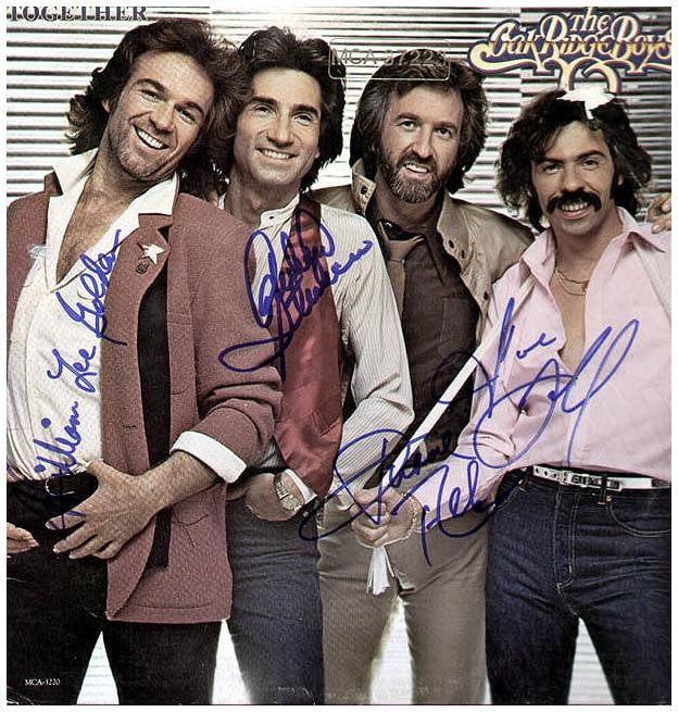 Oak Ridge Boys Signed Autographed Together Album LP PSA