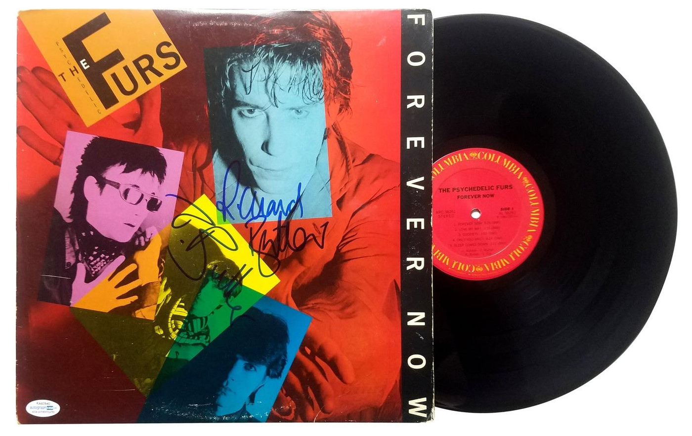 Psychedelic Furs Signed X2 Autographed Record Album LP ACOA Version 1