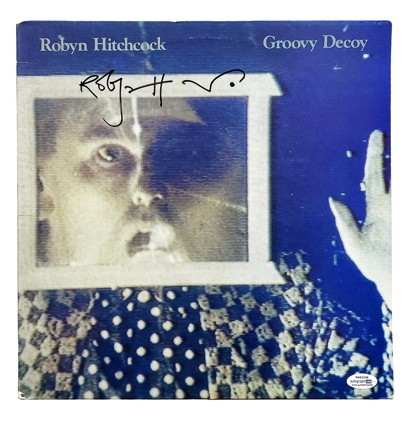 Robyn Hitchcock Signed Autographed Album LP ACOA Version 1