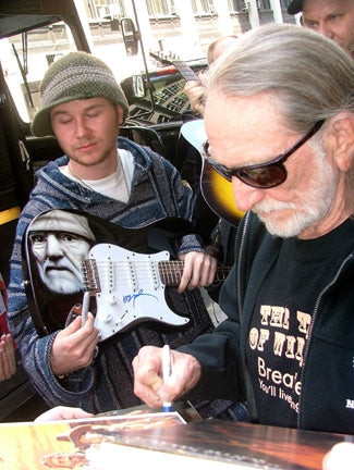 Willie Nelson Signed Autographed Record Album LP Version 1