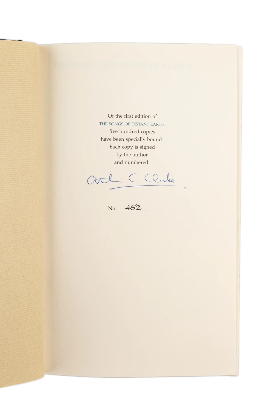Arthur C. Clarke's The Songs of Distant Earth